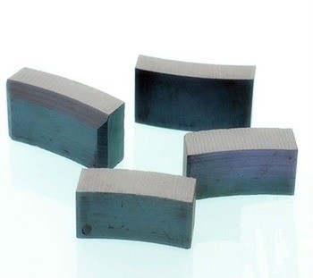 جودة  6Fe2O3 Ferrite Bar Magnets Charcoal Gray For Textile Machine Motor مصنع