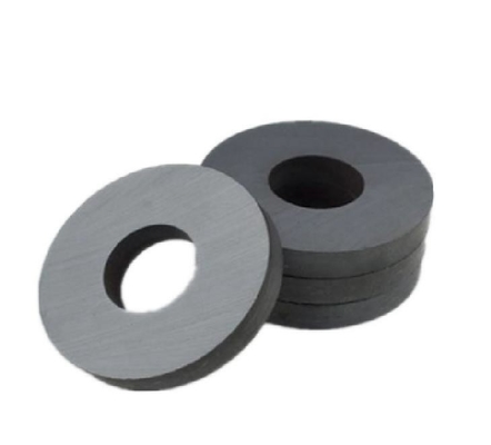 تخصيص OEM Ring Ferrite Magnets Y35 المضادة للتآكل Louderspeaker حلقة مغناطيسية من الفريت