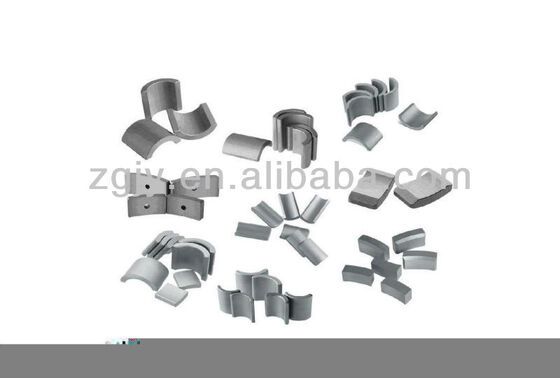 345 قطعة سعة الحاوية حلقة مغناطيس فيرريت دائم مكونات مغناطيسية لمحركات كهربائية