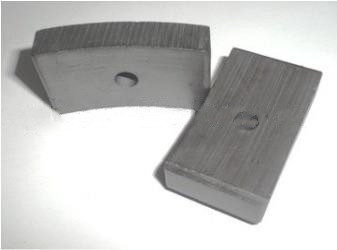 IATF 16949 مغناطيس الفريت الدائم للمولدات JC-Y4240