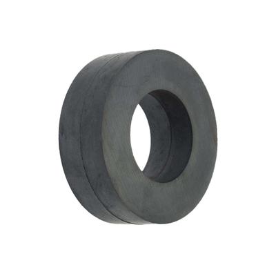 Y20 Y30 Y35 Ferrite Ring Speaker Magnet 6Fe2O3 معالجة السيراميك